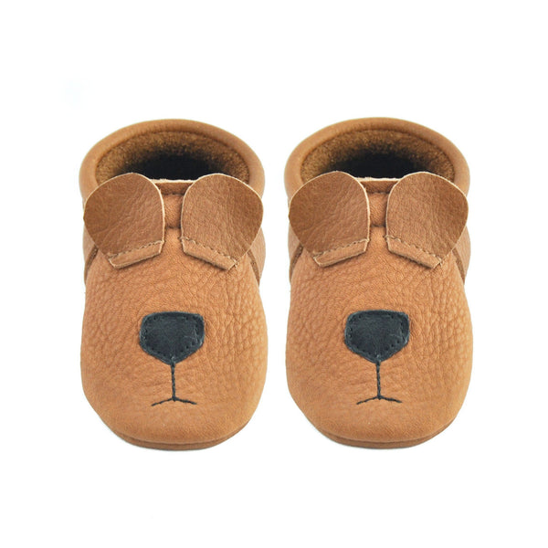 Bear- Little Lambo baby moccasins