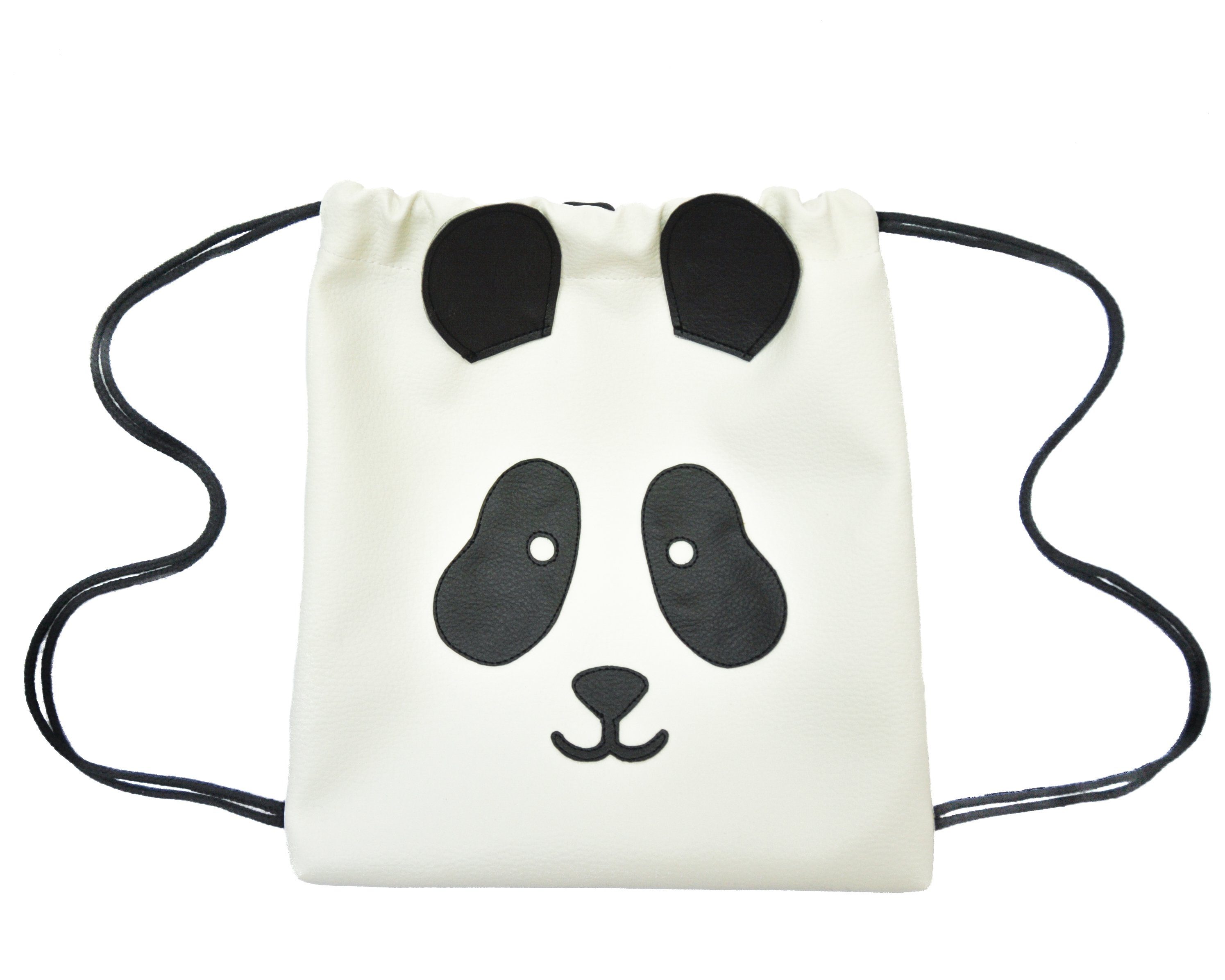 Panda drawstring outlet bag