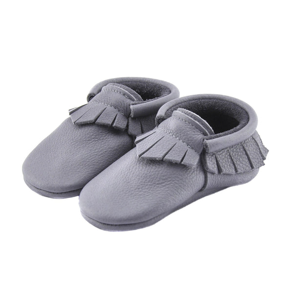Happy Hippo-Little Lambo vegetable tanned baby moccasins