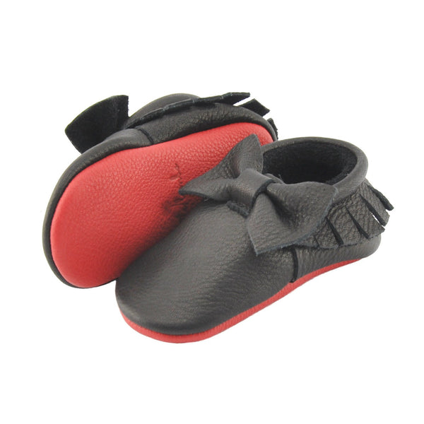 Little Loubs-Little Lambo vegetable tanned baby moccasins